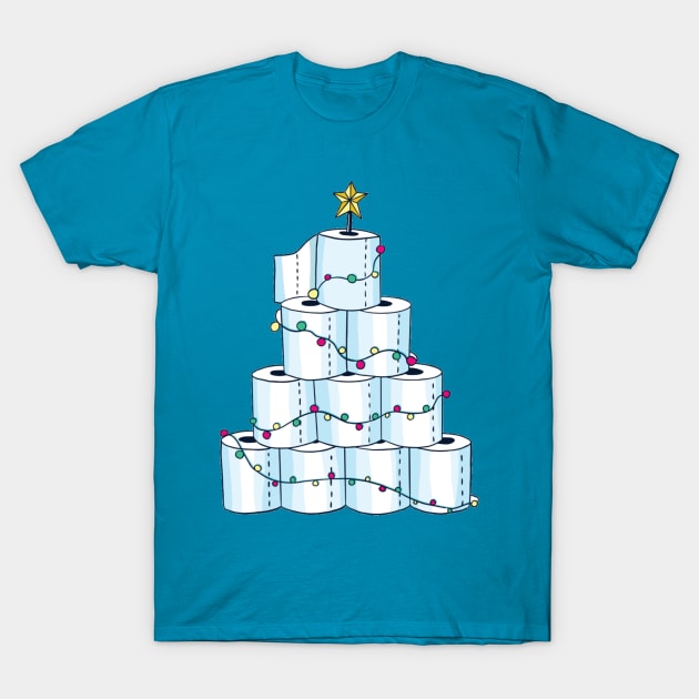 Quarantine Christmas 2020 T-Shirt by FouadBelbachir46